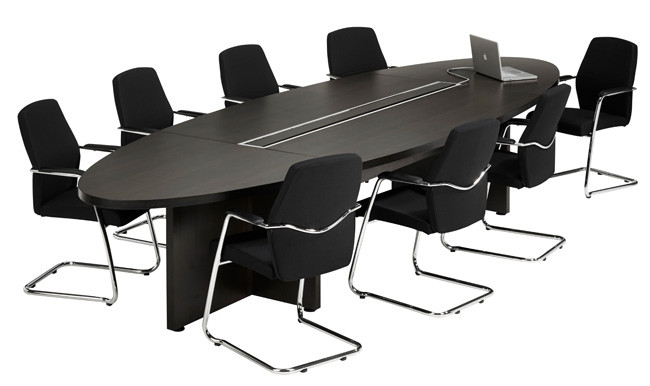 Manager ellips tafel 420x138cm