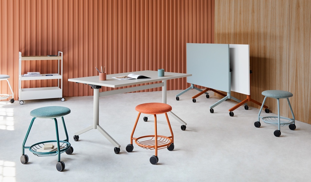 B2 verrijdbare klaptafel