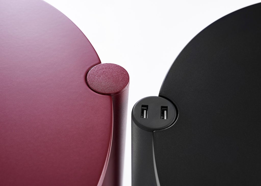 Drops USB bijzettafel