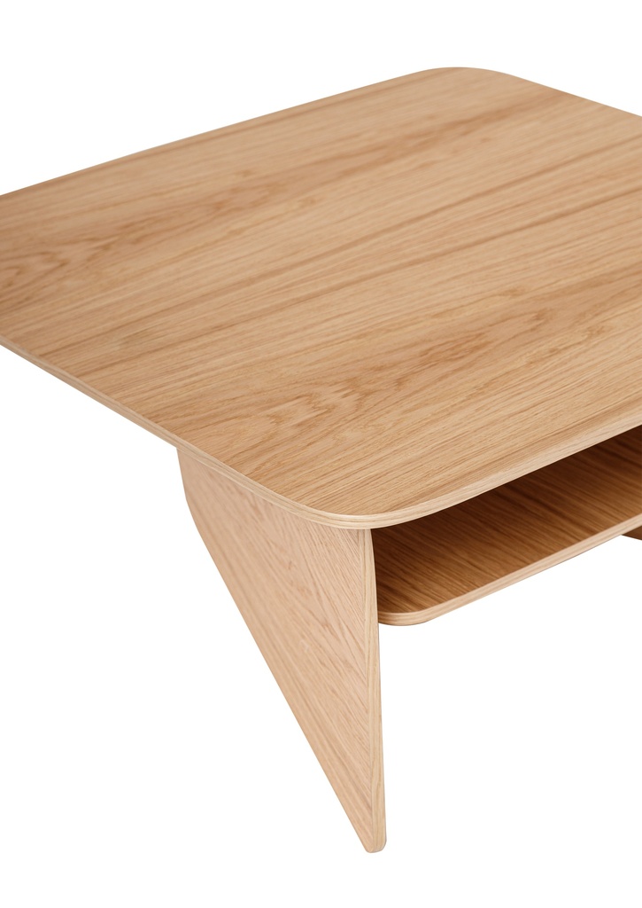 Carde salontafel 80x80cm, 38cm hoog