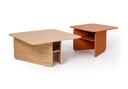 Carde salontafel 80x80cm, 38cm hoog