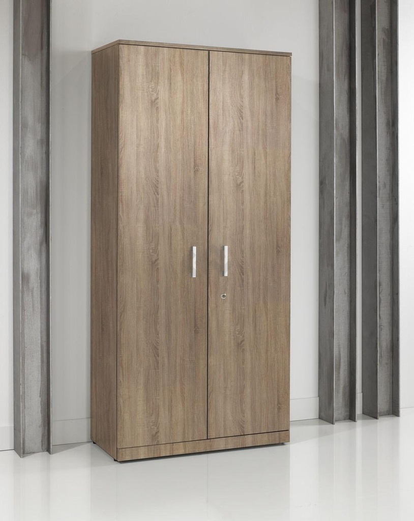 Houten draaideurkast hoog