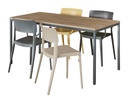 Trendline 4-poots tafel 