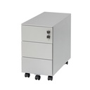 Buroflex verrijdbaar smal ladeblok met 3 laden