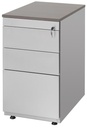 Buroflex staand ladeblok met 3 laden, pennenlade en topblad