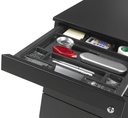 Buroflex staand ladeblok met 3 laden, pennenlade en topblad
