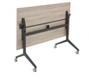 Buroflex verrijdbare klaptafel