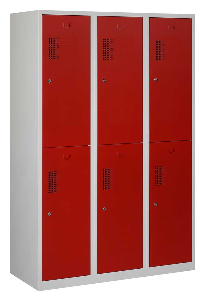 Flex garderobekast 3x 2-deurs 40cm breed