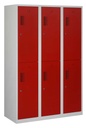 Flex garderobekast 3x 2-deurs 40cm breed