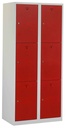 Flex lockerkast 2x 3-vaks 40cm breed