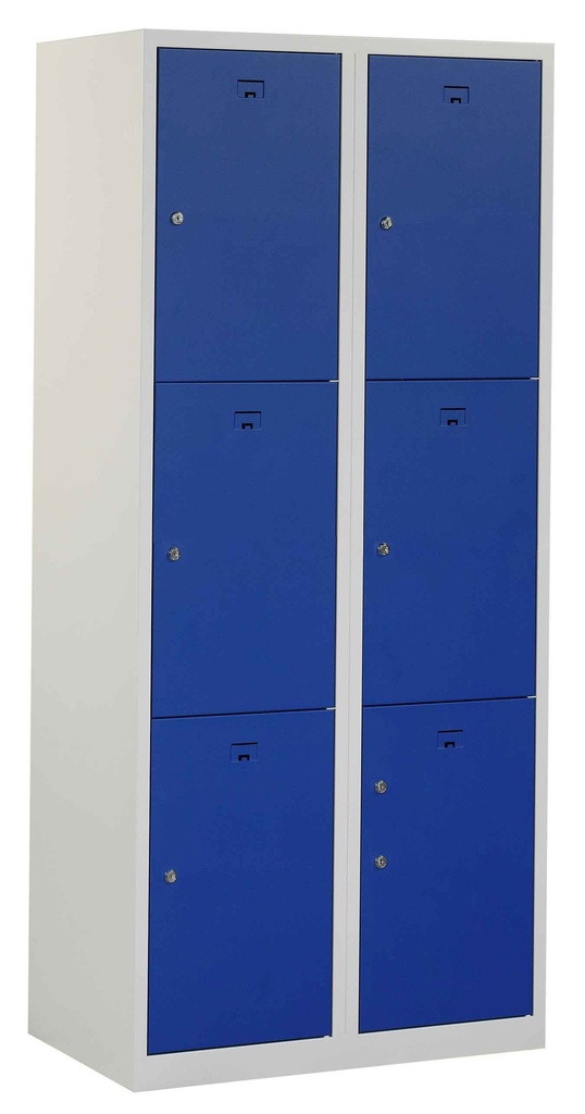 Flex lockerkast 2x 3-vaks 40cm breed