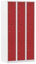 Flex lockerkast 3x 3-vaks 30cm breed