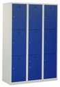 Flex lockerkast 3x 3-vaks 40cm breed