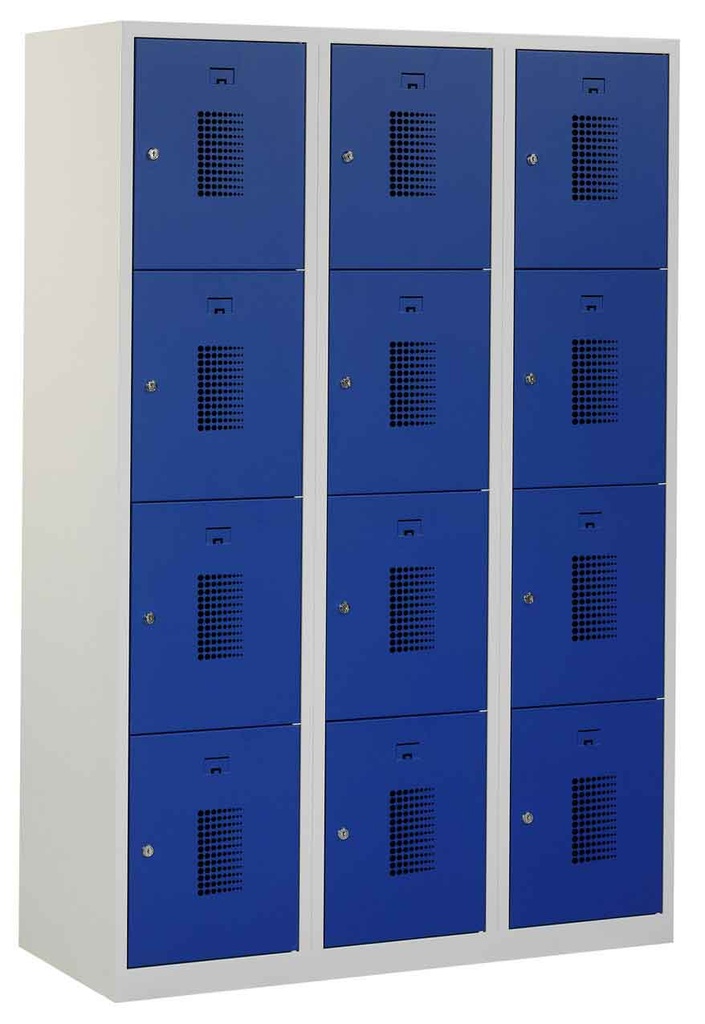Flex lockerkast 3x 4-vaks 40cm breed