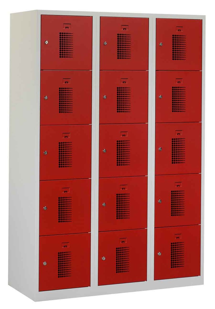 Flex lockerkast 3x 5-vaks 40cm breed