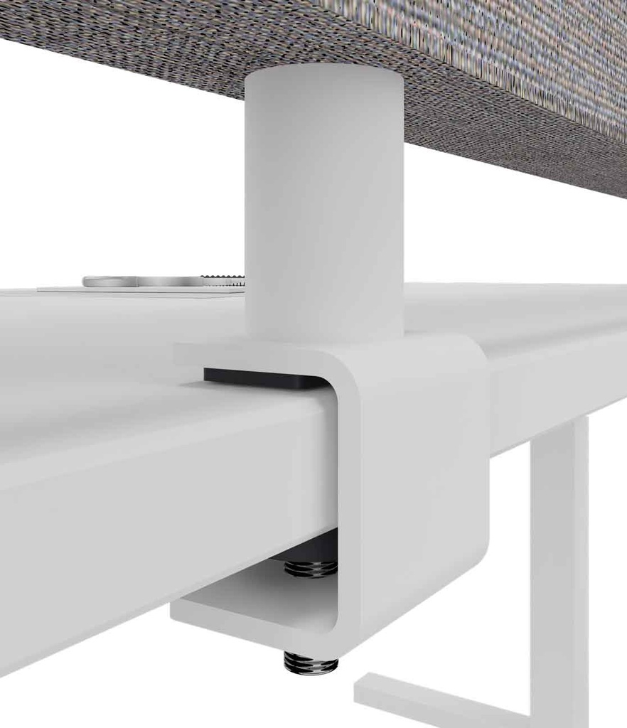 NYK akoestische opzetwand 55cm hoog met aluminium kader