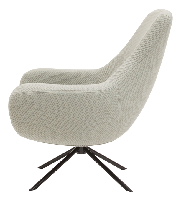 Softline Noomi fauteuil op draaibare kruisvoet