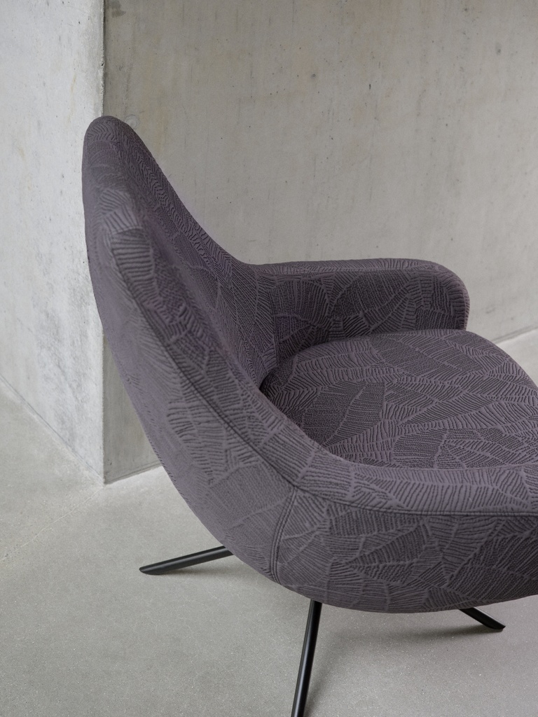 Softline Noomi fauteuil op draaibare kruisvoet