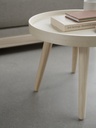 Softline Alma tafel large, blad 70 cm rond