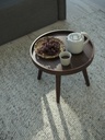 Softline Alma tafel large, blad 70 cm rond