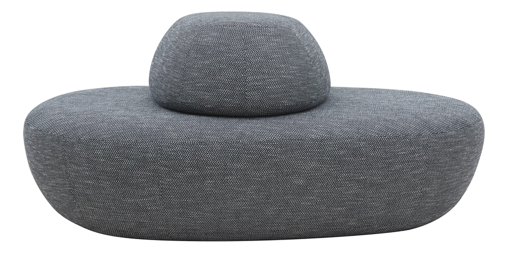 Softline Sisters poef large met rugleuning