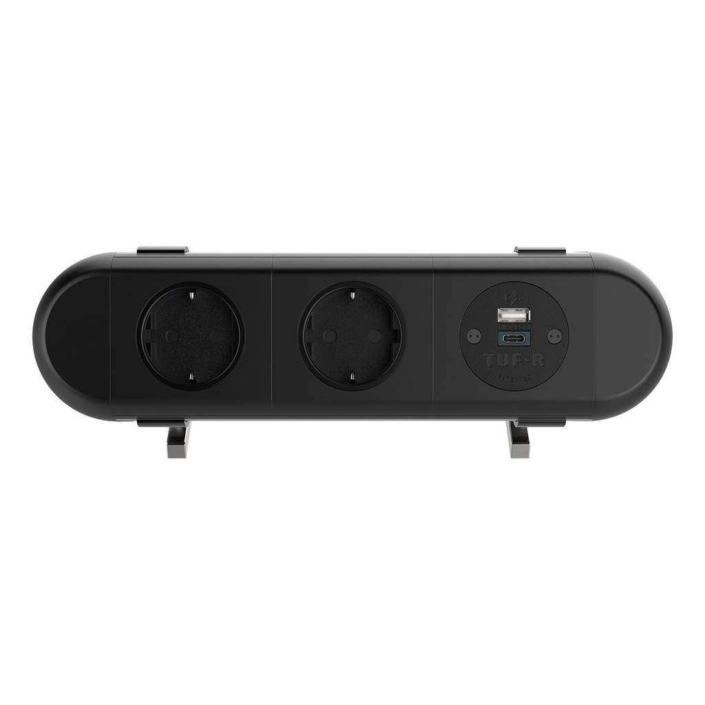 Power Polar 2x Schuko USB AC 25W