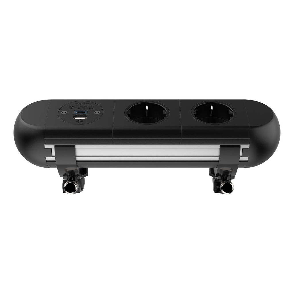 Power Polar 2x Schuko USB AC 25W