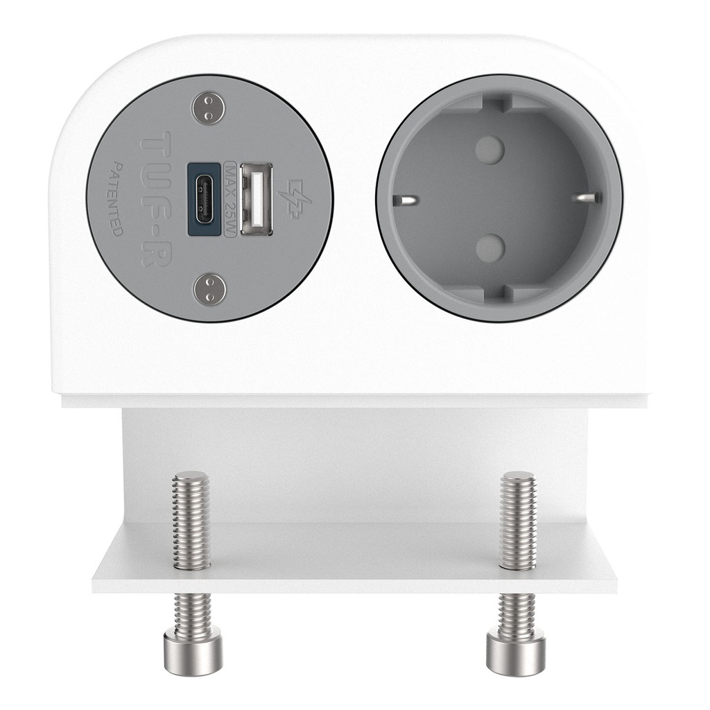 Power Phase Schuko USB AC 25W