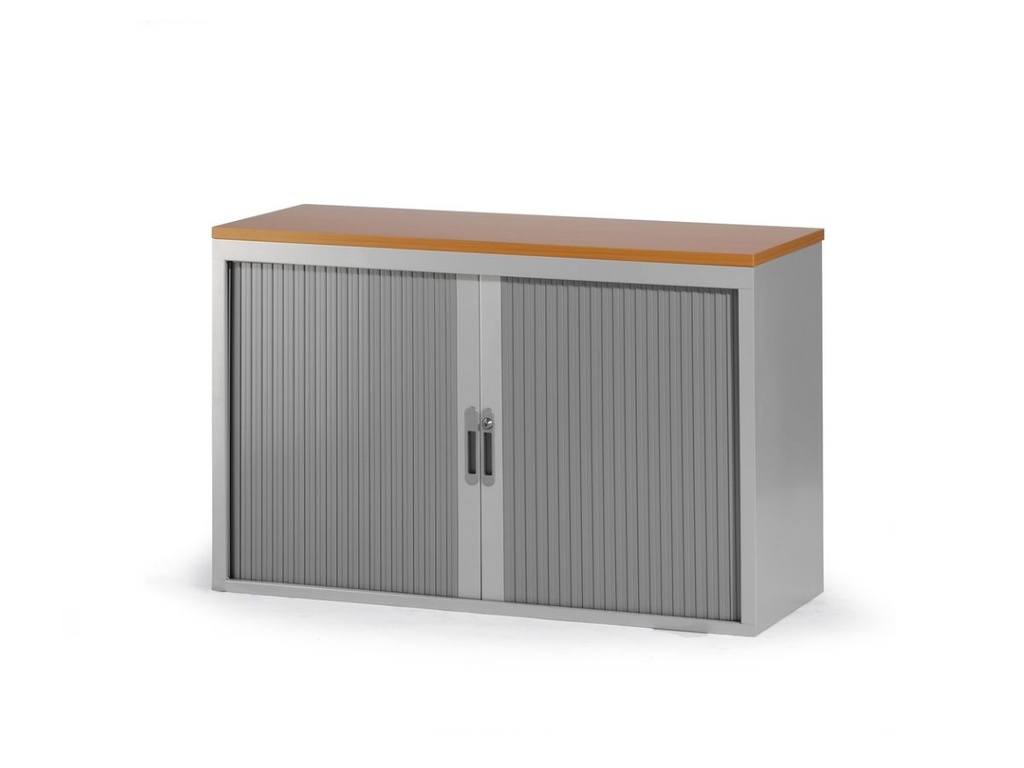 EC roldeurkast 74x120x45cm incl. 1 dun legbord