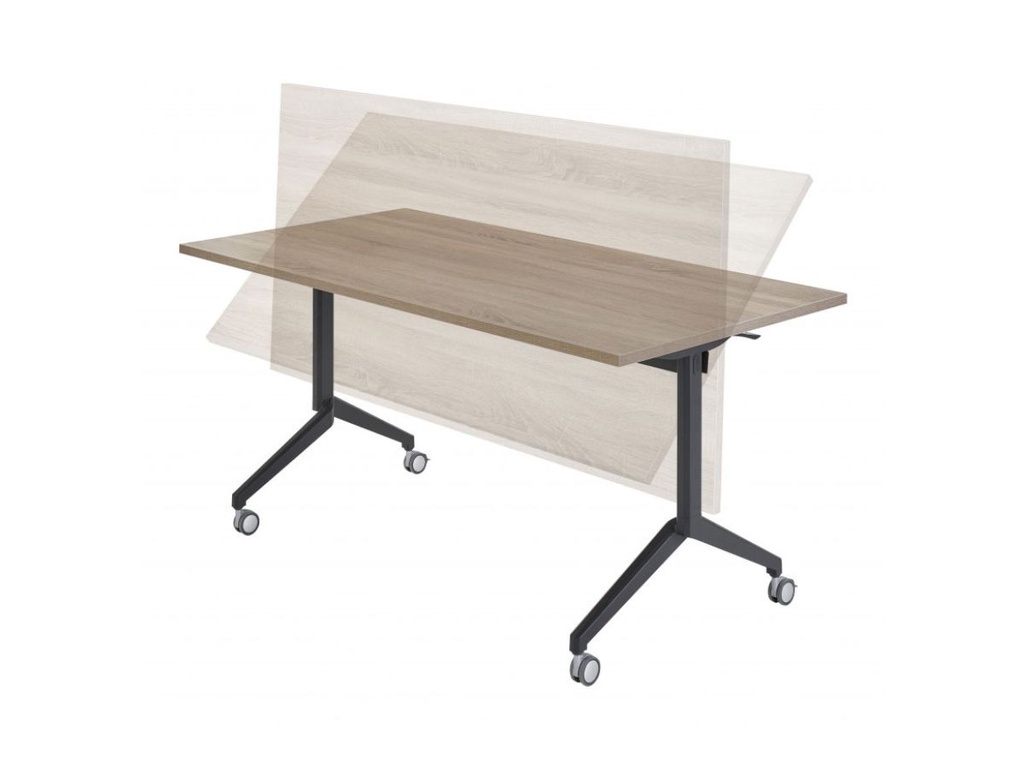 Buroflex verrijdbare klaptafel