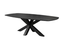 Buroflex Spinpoot XL Deens ovaal vergadertafel 240x120/90cm