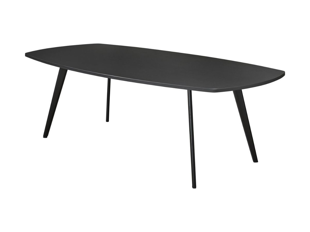 Buroflex Swift Deens ovaal vergadertafel 240x120/90cm 