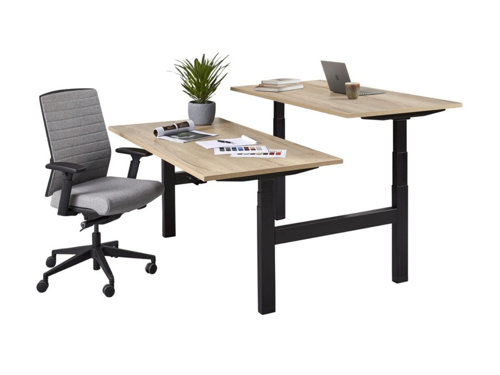 Buroflex EL+ elektrische zit/sta duo werkplek