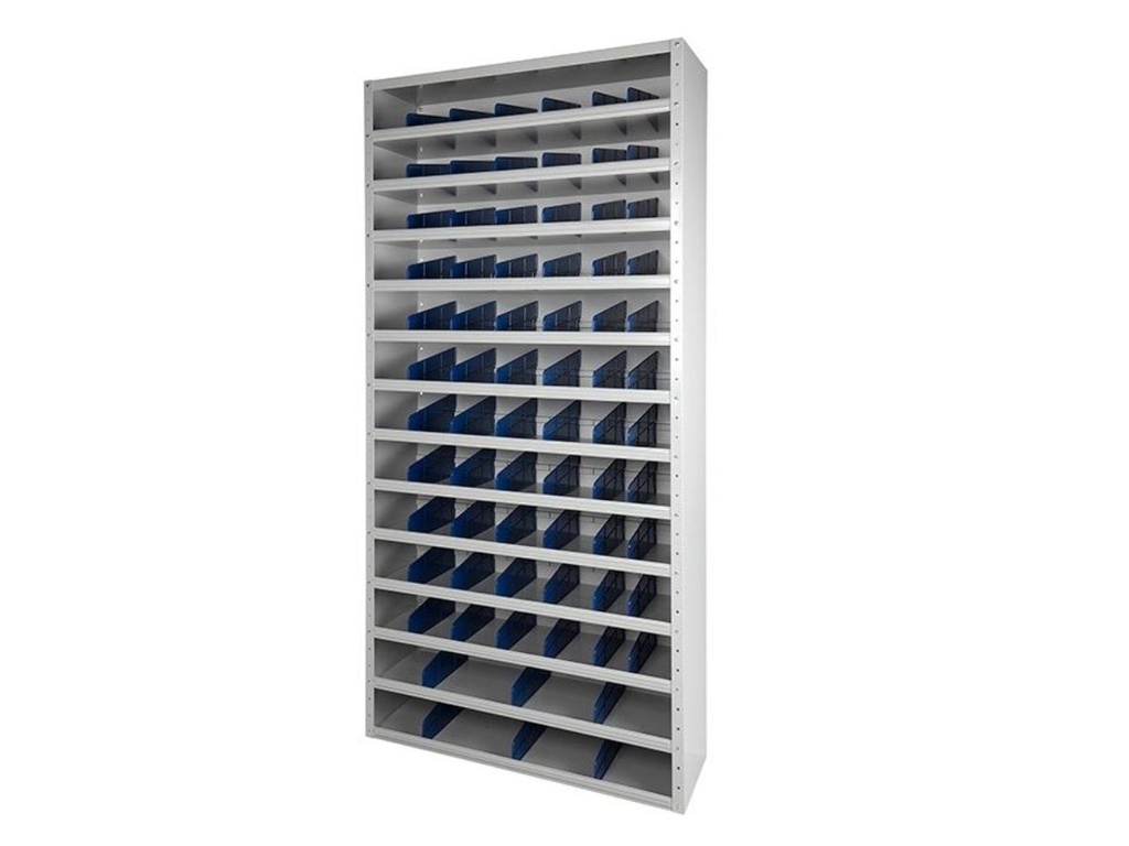 PF vakkenkast 200x80x40cm incl. schotjes