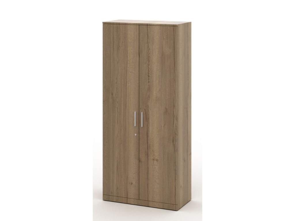 Houten draaideurkast hoog