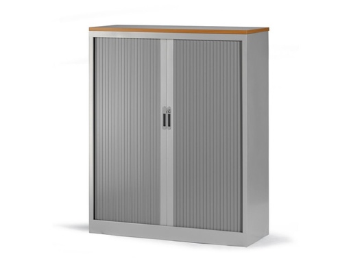 EC roldeurkast 145x120x45cm incl. 3 legborden
