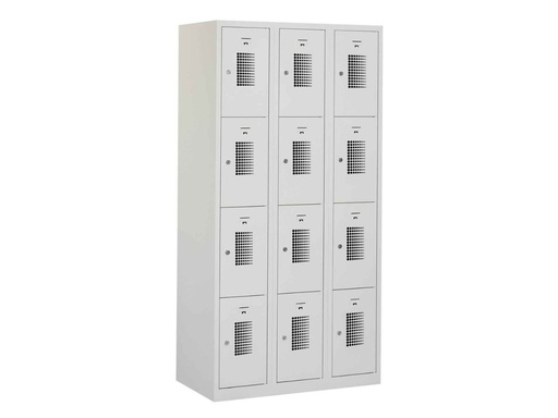 Flex lockerkast 3x 4-vaks 30cm breed