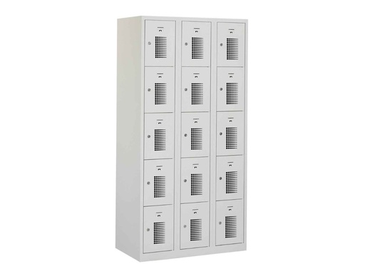 Flex lockerkast 3x 5-vaks 30cm breed