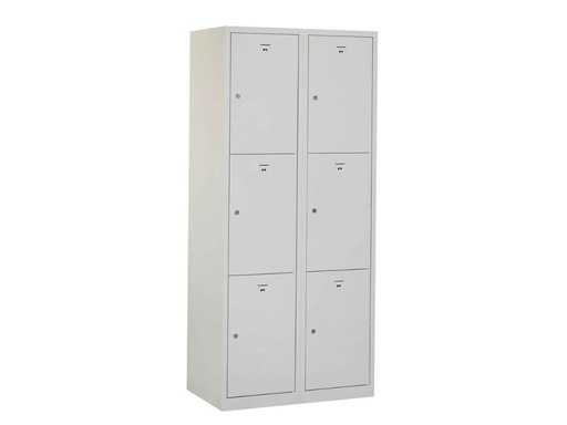 Flex lockerkast 2x 3-vaks 40cm breed