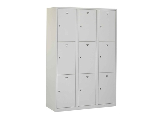 Flex lockerkast 3x 3-vaks 40cm breed