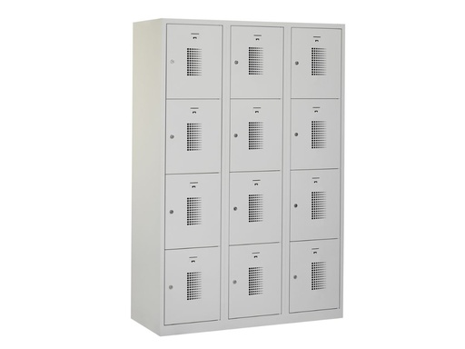 Flex lockerkast 3x 4-vaks 40cm breed