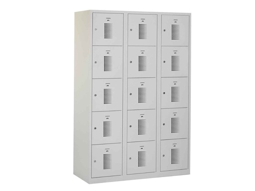 Flex lockerkast 3x 5-vaks 40cm breed