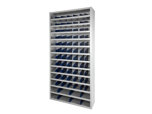 PF vakkenkast 200x100x30cm incl. schotjes