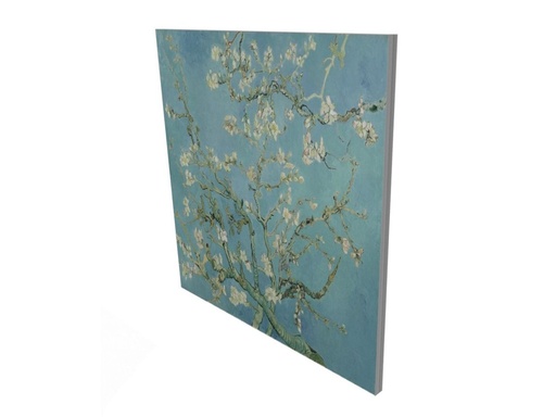 Akoestisch wandpaneel 120cm hoog aluminium kader