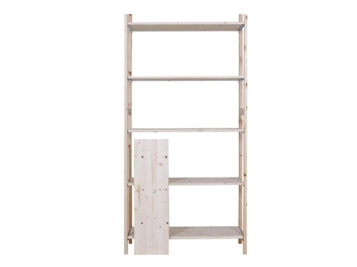 Eurorek houten basisstelling 210cm hoog incl. 5 legborden