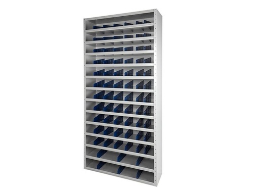PF vakkenkast 200x80x40cm incl. schotjes