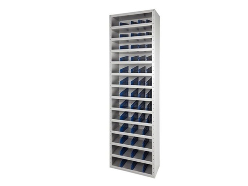 PF vakkenkast 200x60x30cm incl. schotjes