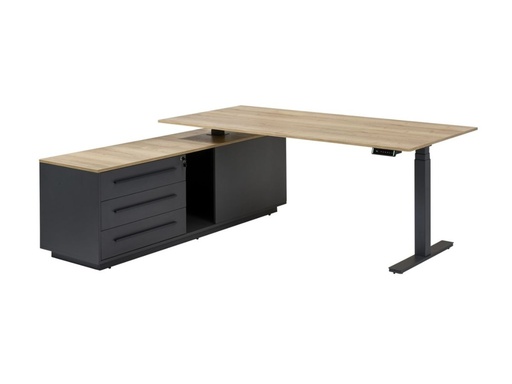 Buroflex EL+ zit/sta manager bureau