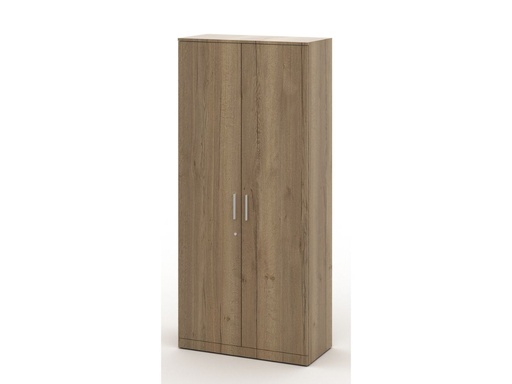 Houten draaideurkast hoog