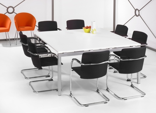 Buroflex 4 vergadertafel 160x160cm